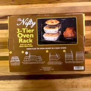 Oven rack 3 tier